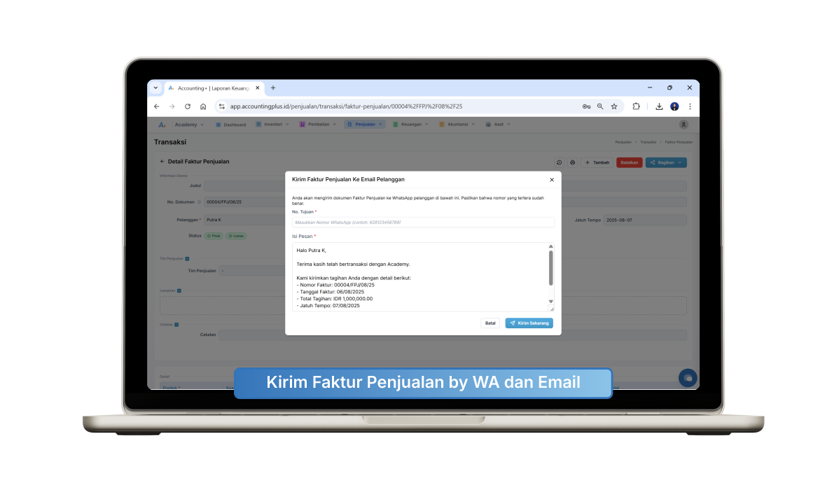 kirim faktu email dan wa_
